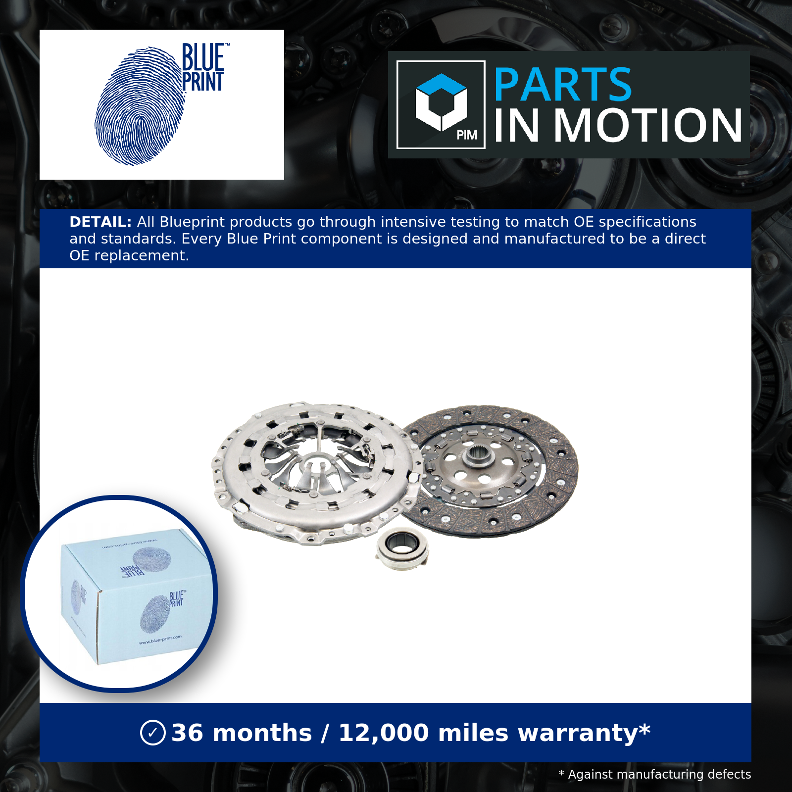 Clutch Kit 3pc (Cover+Plate+Releaser) fits SEAT ALTEA 5P, 5P1 1.8 2007 on New