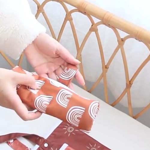 Foldable Diaper Changing Pad Waterproof Menstrual Anti-dirty Pad For Newborn - Picture 12 of 18