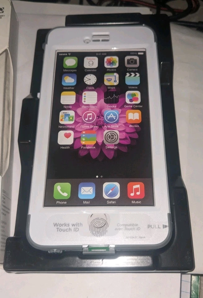 GENUINE Lifeproof  NUUD Waterproof Case for iPhone 6 Plus White/Gray NEW/SEALED - Image 3 of 4