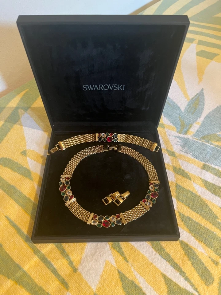  Swarovski Kette und Armband im Set