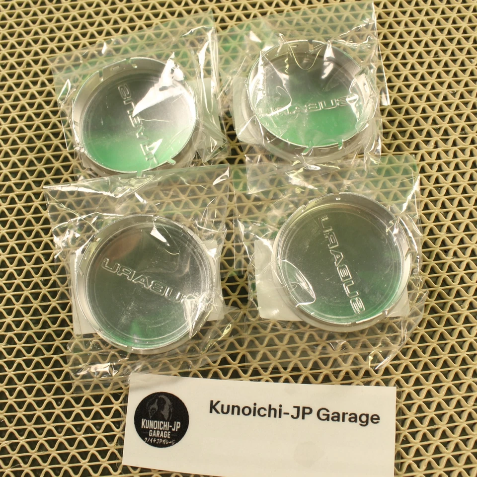 Juego de 4 piezas tapa central de rueda Subaru OEM genuino Forester Legacy Outback 98-05 Foto 3 de 3