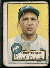 1952 Topps #210 Dick Fowler