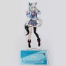 Shirakami Fubuki Acrylic Stand Hololive in Fuji-Q Highland 2021 18cm