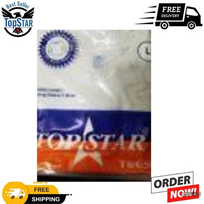 Topstar long sleeve white t shirt 100% cotton round neck (Pack of 3)