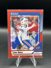 2024 Panini Donruss - Tyler Bass #224 Press Proof Red