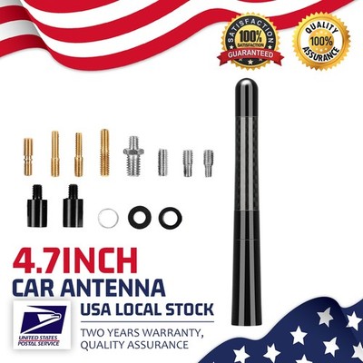 Modigt 4.7inch Carbon Fiber Car ANTENNA For Ford F150/250/350 Bronco 2000-2005