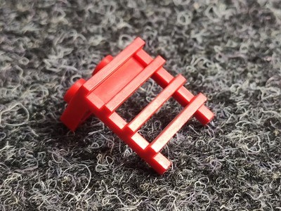 Lego 4175 Leiter Treppe Zaun rot  1x2 - Classic Space Town Train - EE