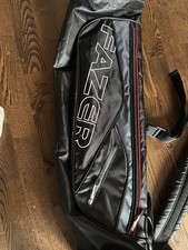 Fazer Lightweight Golf Pencil Bag Red Black with Should Strap