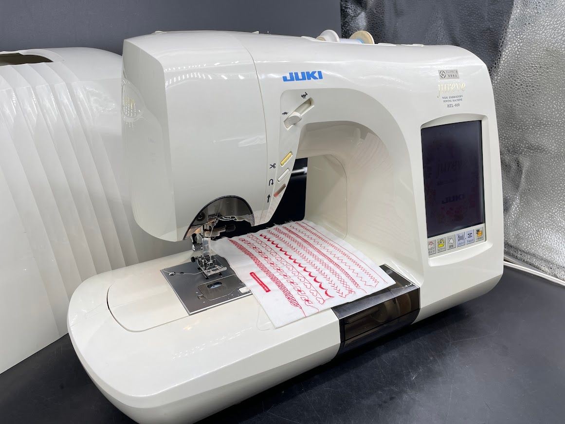 JUKI HZL-010N ミシン ジュレーブの便利機能紹介 JUKI HZL-010N 高級家庭用刺繍ミシン
