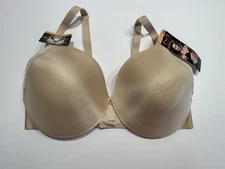 NWT Maidenform Smooth Luxe Lift Underwire Bra 09475 38DD Beige