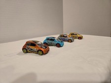 Hot Wheels Fiat 500e Lot 4 HW EV & Compact Kings Clean Set All 4 one price