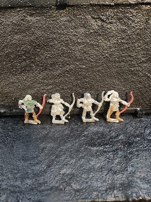OOP Marauder Warhammer Fantasy Wood Elf Archer x 4 All Unique Metal
