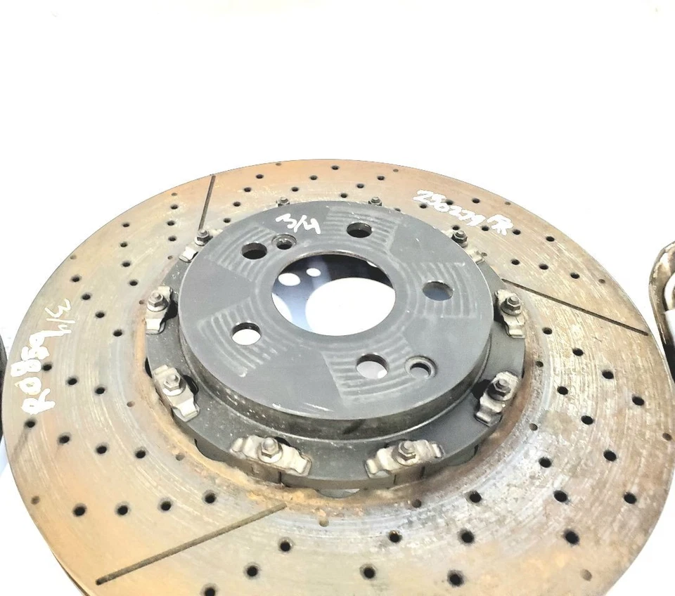 Mercedes CLS63 AMG 2007 2011 OEM Juego de 4 pinzas de freno con rotores Foto 3 de 4