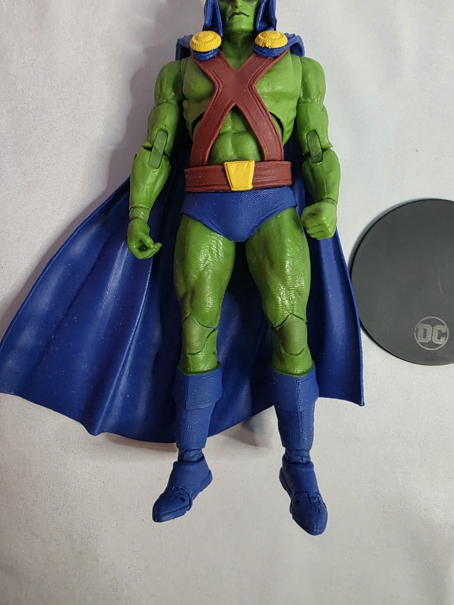 Mcfarlane DC Multiverse Classic Martian Manhunter Gold Label