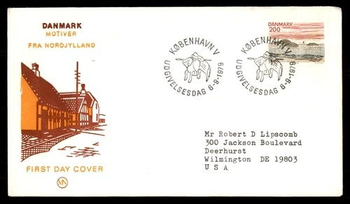 Mayfairstamps Denmark FDC 1979 Water and Rocks First Day Cover aaw_38371
