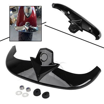 Black ABS Fender Tip Trim For Harley Heritage Softail Springer FLSTS EFI FLSTSCI