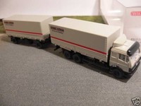 1/87 Wiking Mb Sk Stiebel Eltron Wechsel-Pritschen HäNgerzug 571 03 B