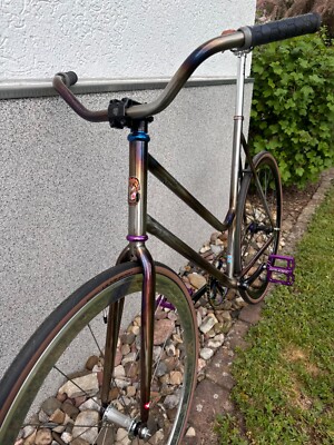   Cinelli   Damen Fixed Gear / Singlespeed rh58 Custombike Fixie Wheeliebike