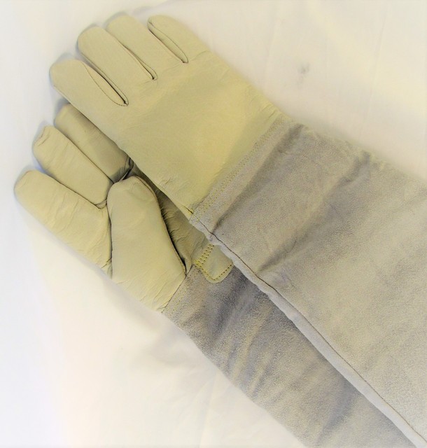 Cryogenic Protective Apron Glove Ln2 Dry Ice Freezer Refrigerator Cold