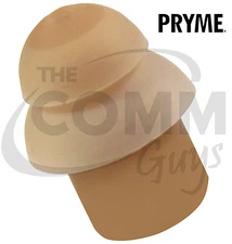 DUAL LAYER HIGH NOISE EARBUD TIP INSERT SILICONE MUSHROOM PLUG RADIO EARPIECE