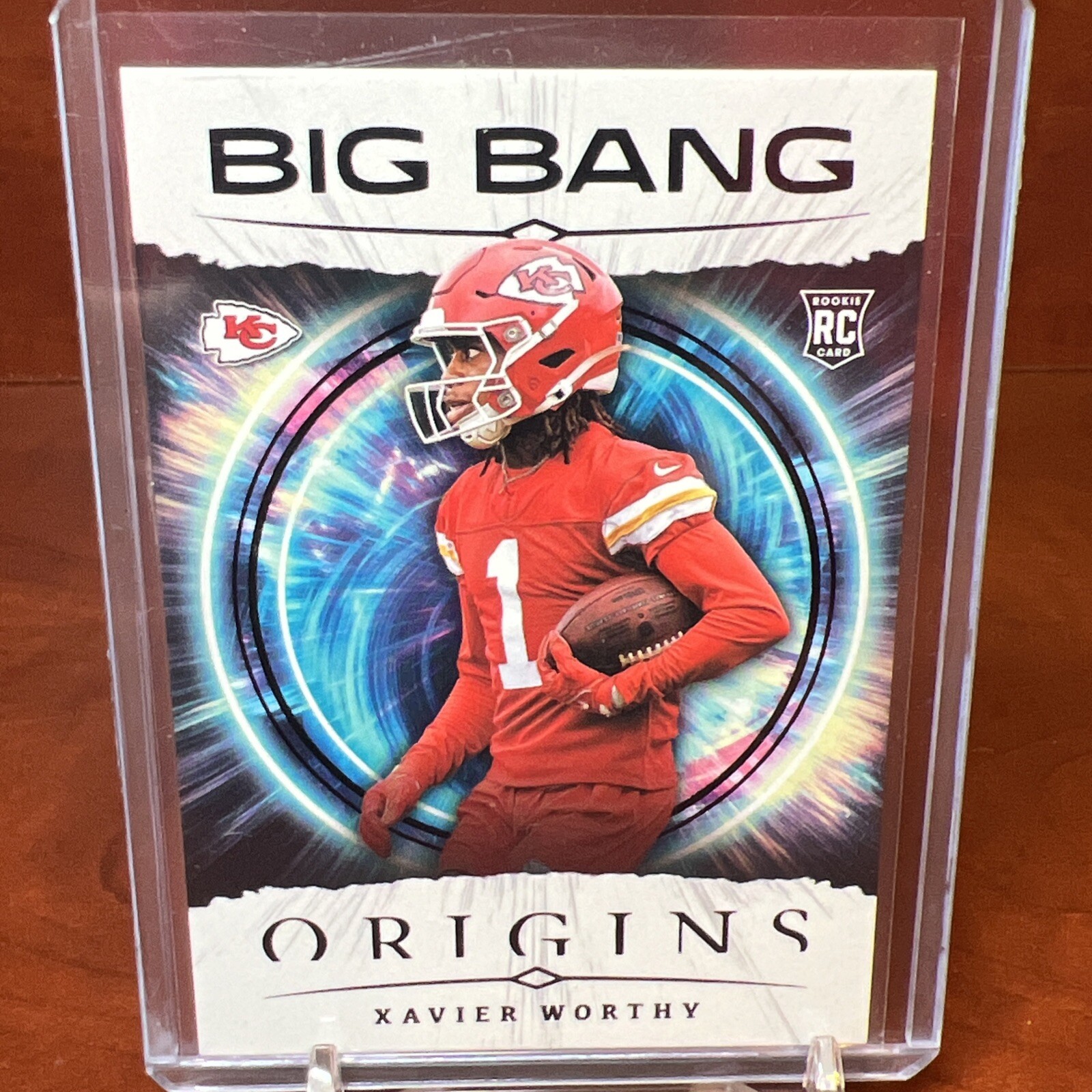 Xavier Worthy 2024 Origins Big Bang No.15 Case Hit! Rookie Card