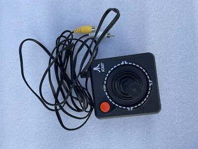 #ad ATARI JAKKS Pacific Black 2600 Plug and Play 10 in 1 Games TV Game Controller $14.99