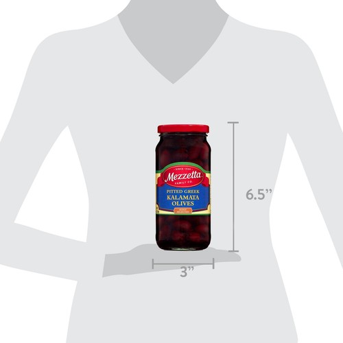 Mezzetta Pitted Greek Kalamata Olives, 9.5 oz Dt. Wt. Jar, Sourced from Greece - Picture 8 of 8
