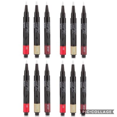 Avon Mark High Gleam Shimmering Lip Gloss - Pick a Shade or Set (Clear/Red/Plum)