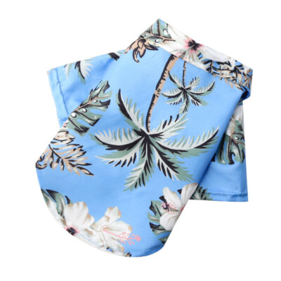 Pet Dog Hawaiian T Shirts Cat Dog Summer Beach T-Shirt Vest for French Bulldog