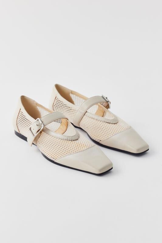 未使用品＜VAGABOND＞ WIOLETTA Vagabond Shoemakers Wioletta Mesh Ballet Flat Off White size 38 | eBay