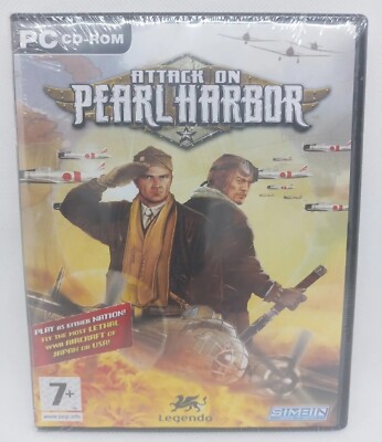 Attack on Pearl Harbor PC Game * Windows 2000/XP/Vista * Brand New & Sealed