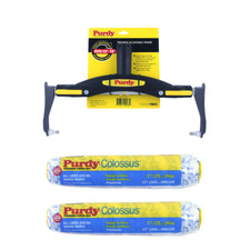 Purdy Adjustable Roller Frame + 2 x 12" Colossus (1" Nap) Refills