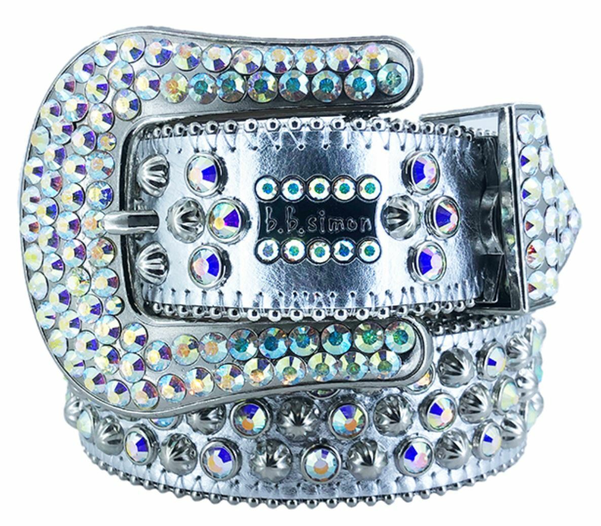 Darband 2  Belt, Swarovski crystals, Italian leather