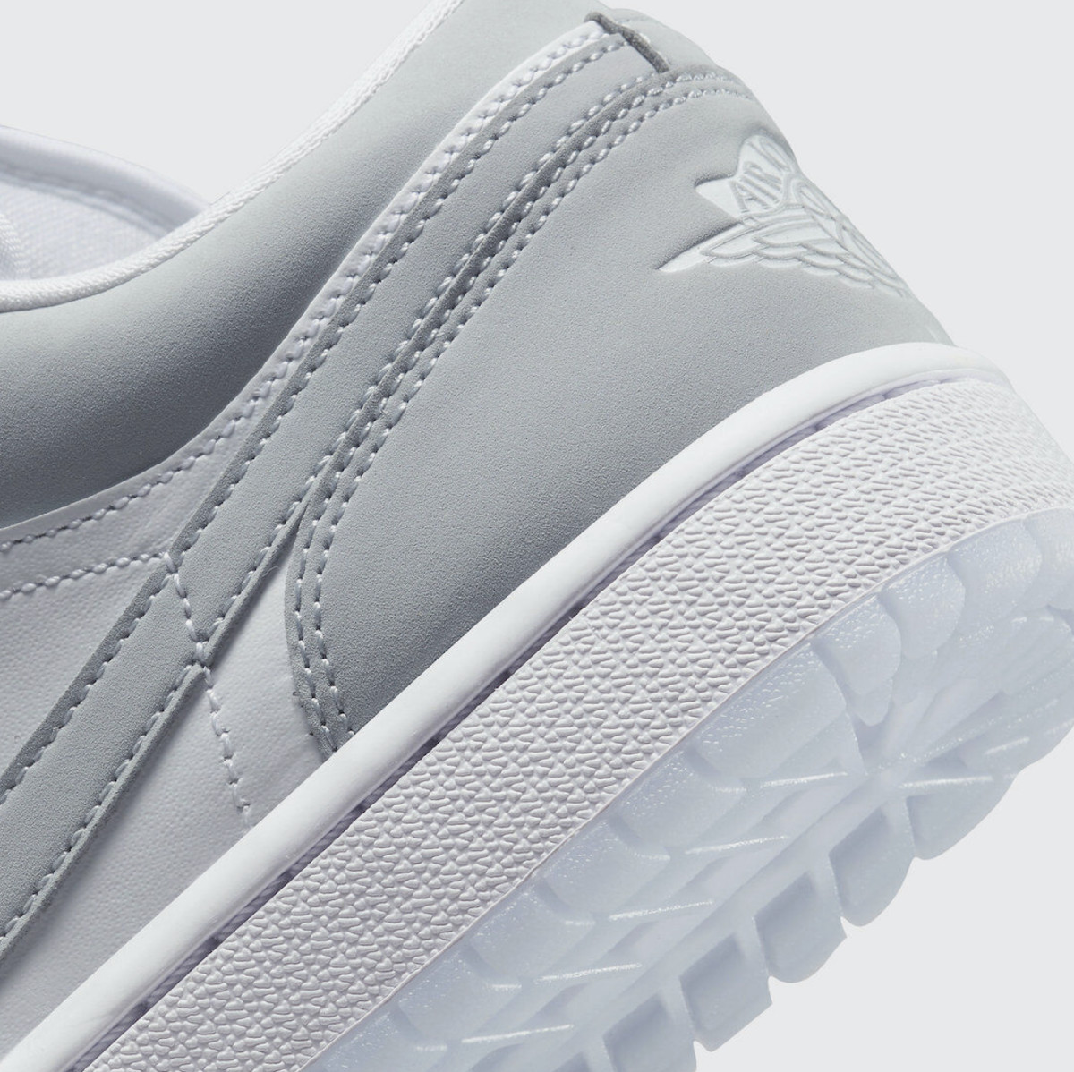 Nike Air Jordan 1 Low White Wolf Grey Wos DC0774-105 Women's