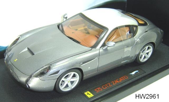 セール・キャンペーン by 1:18 GRAY COUPE ZAGATO GTZ 575 FERRARI HOT ELITE WHEELS 乗用車