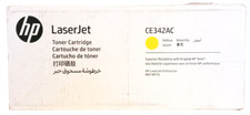 HP LaserJet CE342AC Toner Cartridge Yellow New with Half Open Box