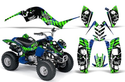 ATV Graphics Decals Stickers For Yamaha Raptor 80 02-08 KCIRCUS G