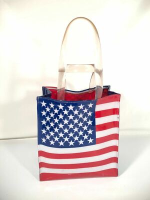 バッグ RED FLAG DESIGN  Tote Bag Handmade 🚩red flag tote bag🚩 – TOWOIT