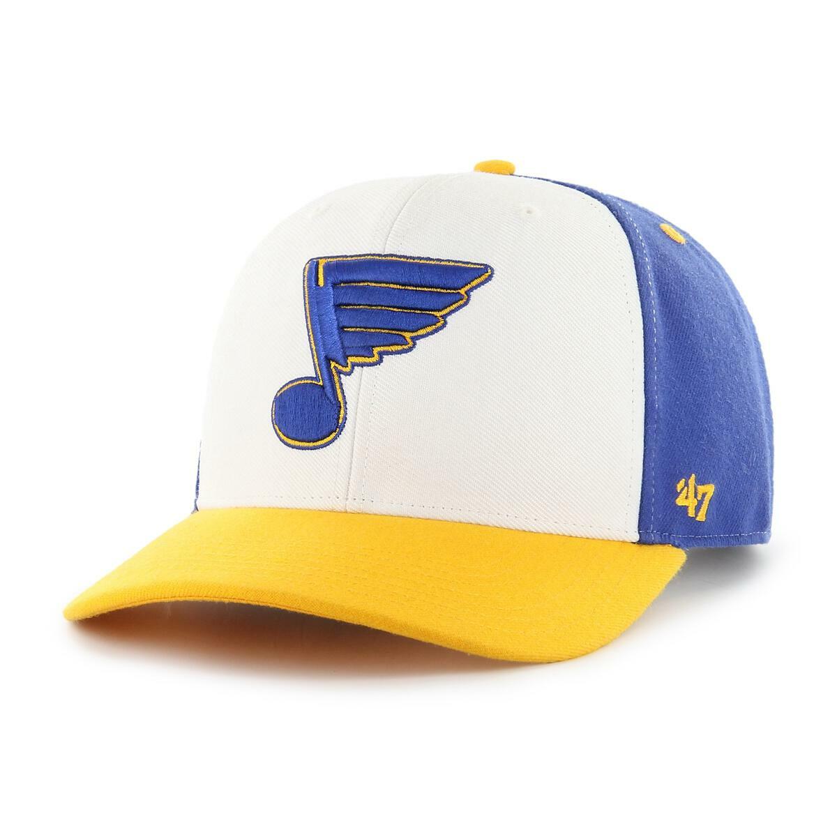 '47 Brand MVP DP Cold Zone Snapback Cap - St. Louis Blues