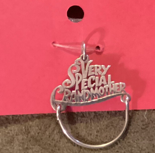 James Avery Sterling Very Special Grandmother Charm H… Gem