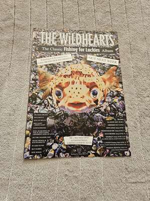 FPOT151 MAGAZIN WERBUNG 12X8'' DIE WILDHEARTS: ANGELN AUF GLÜCKLICHE