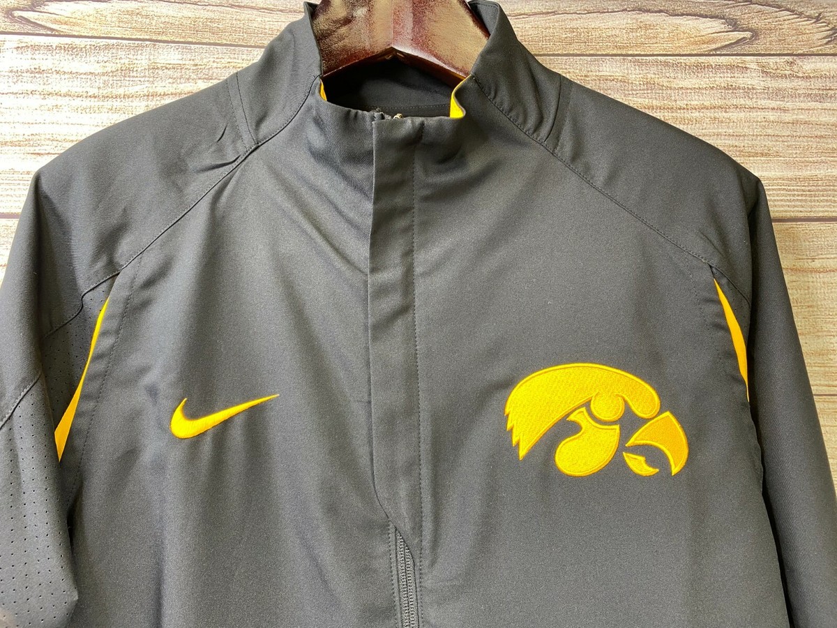 Nike Dri-Fit Iowa Hawkeye Team Issued Full Zip Univ. of Iowa