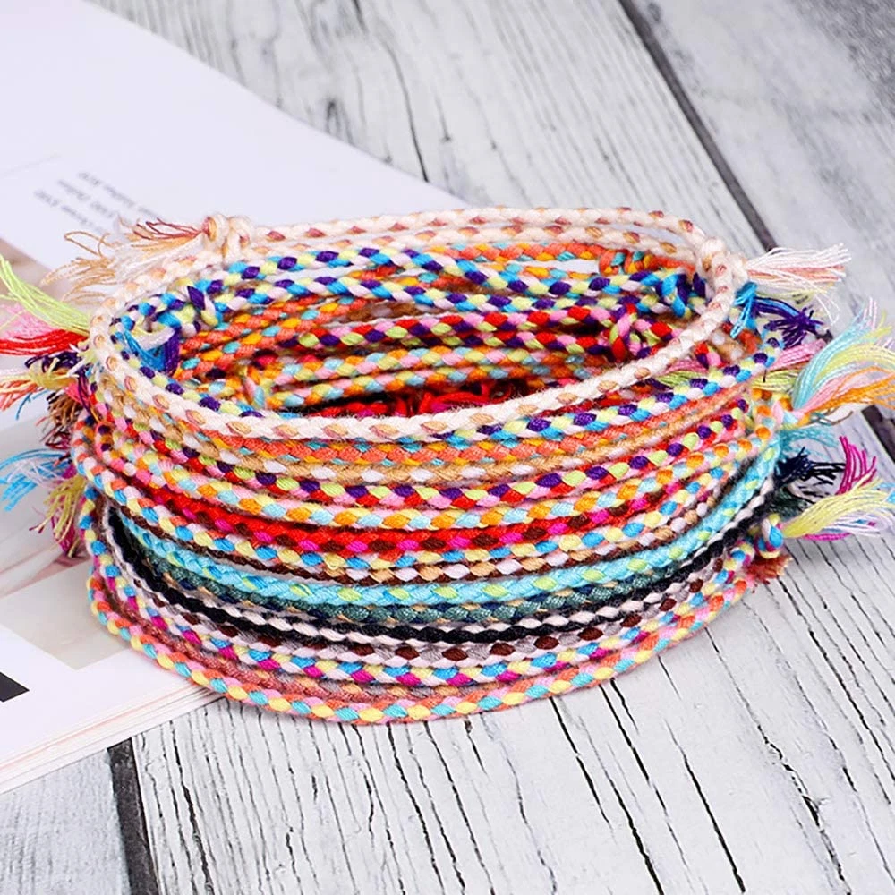 Adjustable Bracelet Thread | Braided Thread Bracelet | Woven Bracelets  Women | Handmade - Bracelets - Aliexpress