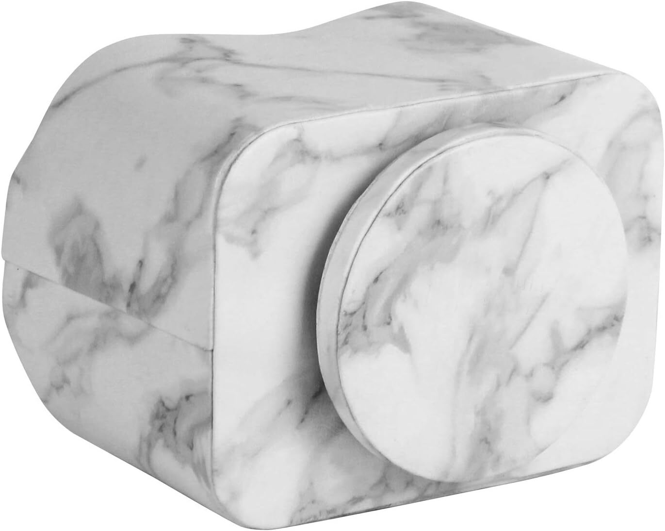 HofferRuffer Spinning Remote Control Holder, Controller White,Grey 