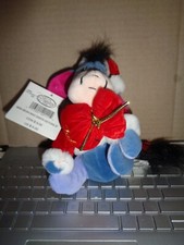 Disney Holiday Winnie the Pooh Bean Bag Plush 8   SANTA EEYORE