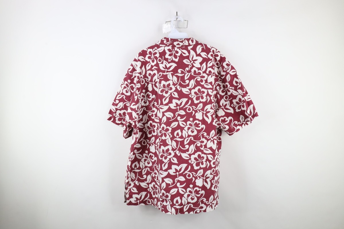 Vtg 90s Ocean Pacific OP Mens Large Faded Flower Looped