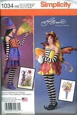 Misses Costume Simplicity Pattern 1034 Steampunk Amy Brown Dsgn Sz. 6-14 Uncut