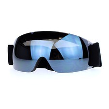 Snowboard Ski Rimless Sports Goggle Color Mirror Antifog Double Lens