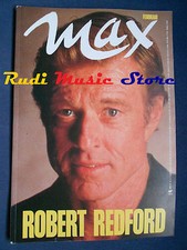 rivista MAX 2/1991 POSTER Robert Redford Ivano Fossati Soul Soul Troisi No cd 