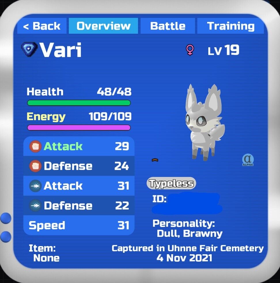 Vari [3] - {Loomian Legacy}